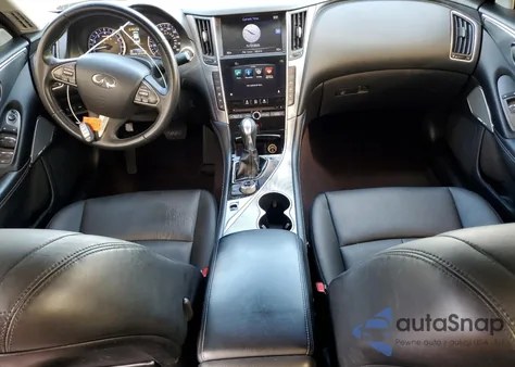 2017 Infiniti Q50 Base z USA, uszkodzony, nr VIN JN1CV7AP2HM640673